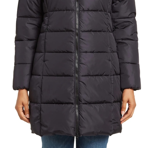 NWT Save the Duck Taylor Hooded Puffer Coat Evergreen Sz S - Picture 7 of 12